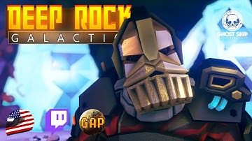 Deep Rock Galactic - Engineer Hazard 5 Crystalline Caverns Morkite Mining (Twitch Integration Mod)