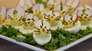 Easy Bunny Deviled Eggs