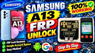 Samsung A13 A137F FRP Unlock by F64 Box | ISP Pinout | Step-by-Step Solution | AMRI TECH