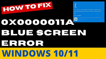 0x0000011A Blue Screen Error in Windows 10 / 11 Fixed