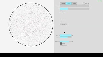Polydisperse Event driven molecular dynamics