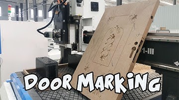 Cabinet Door Making CNC Wood Router Machine with Horizontal Spindle