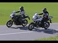 Honda Crossrunner 800 vs Yamaha Tracer 900  2015 - Test Moto.it [ENGLISH SUB]