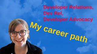 Developer Relations Career Path -- Come join the meetup Profile