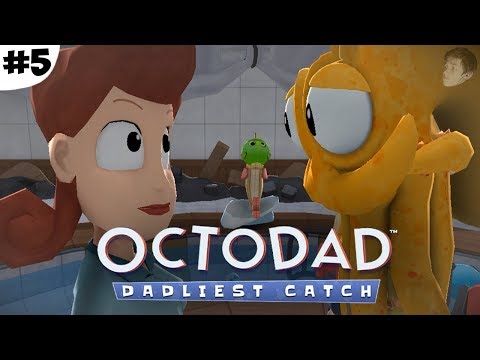 ПОБЕДИЛ ПОВАРА И СВОДИЛ ЖЕНУ В РЕСТОРАН (Octodad: Dadliest Catch прохождение #5)