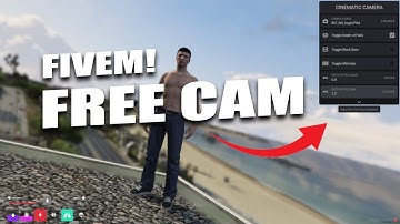 Free Cinematic Free Camera for fivem - QBcore - Esx - Qbox