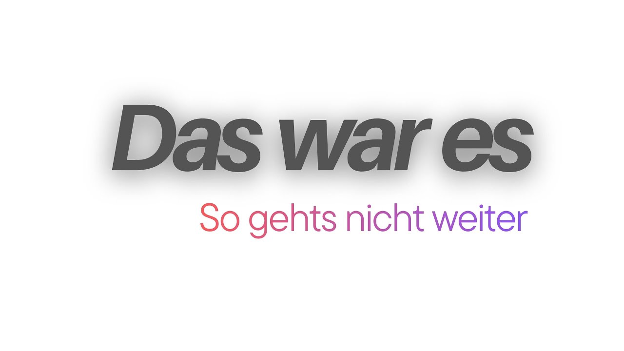Das wars, so gehts nicht weiter. #frankreich #selbstständigkeit
