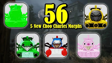 Update 56 | How to get ALL 5 New CHOO CHOO CHARLES Morphs! [ Roblox ]