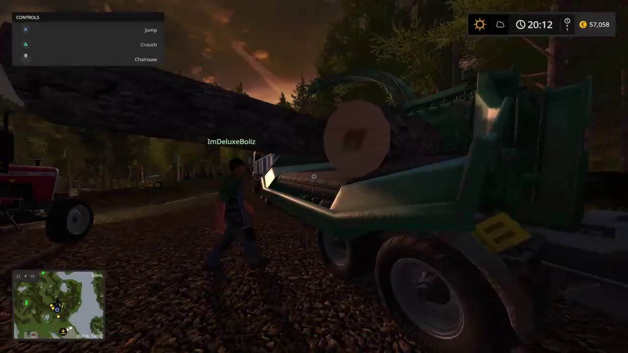 Farming Simulator 2017 Logging Ps4