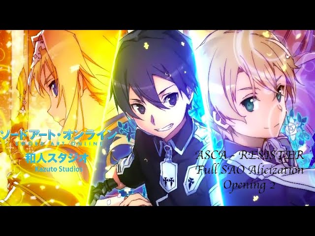 English Sub」『Sword Art Online: Alicization Full Opening 2』ASCA