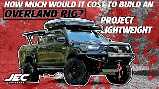 Hilux Conquest OffRoad and Overland Rig “Project Lightweight” by Jec Episodes