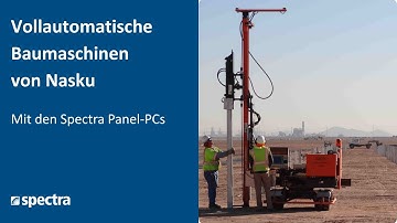 Automatisierung von Baumaschinen: Robust & leistungsstark – Spectra Panel PC im Einsatz
