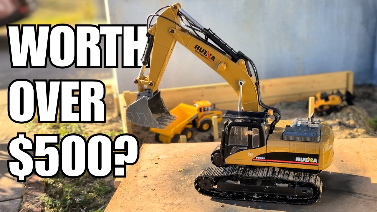 100 Hours with the Huina 1580: The Ultimate RC Excavator?