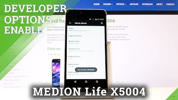 How to Allow OEM Unlock in MEDION Life X5004 - Enable Developer Options / USB Debbuging