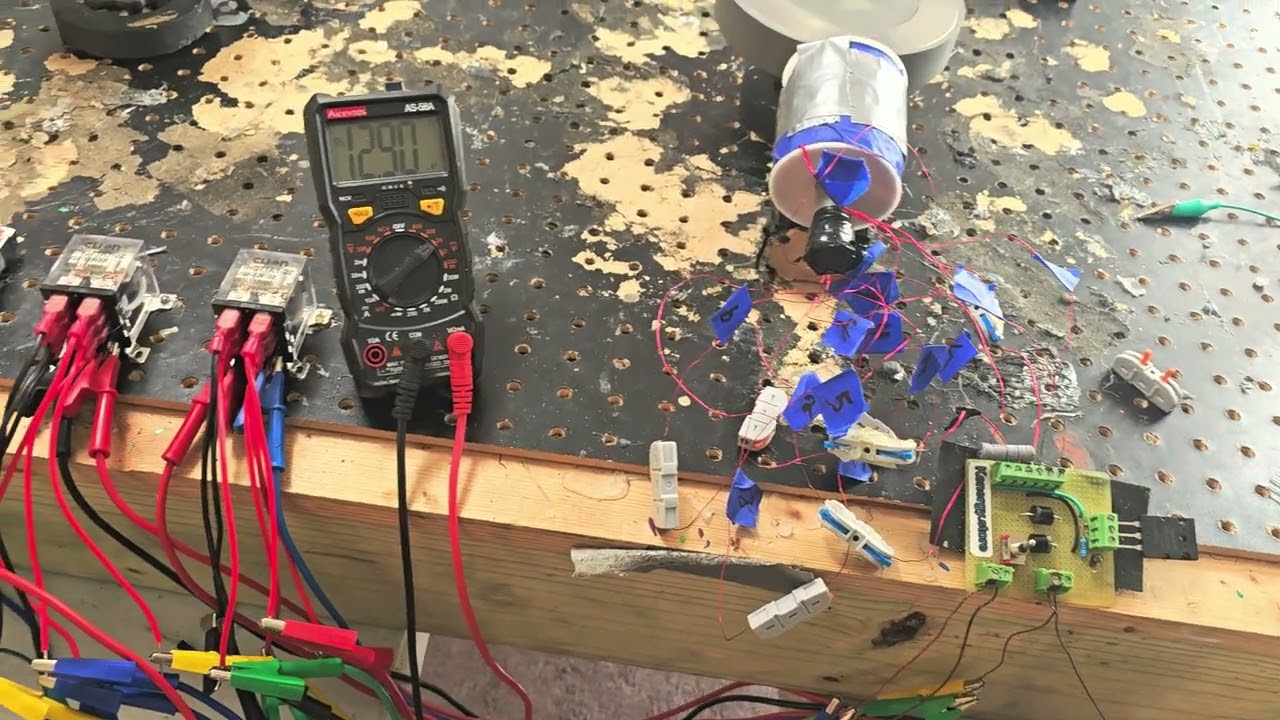 Pulse motor dual drive 123 circuit continuous relay SSG IN/OUT swap.