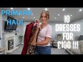 PRIMARK HAUL ~10 dresses FOR £100 !!!