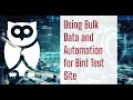 Birds, Data, and Automation