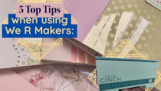 5 Top Tips for Book Binding with the Thermal Cinch in 15 minutes