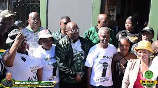 MKP | KATLEHONG HOUSE OPENING BY PRESIDENT JG ZUMA &  EKURHULENI MAYORAL CANDIDATE THULANI SHONGWE |