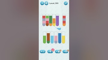 water sort puzzle game level 566 Numpuz android ios games funny gaming all level mobile game