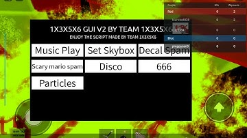 Roblox Fe Script Showcase (1x3x5x6 GUI V2)