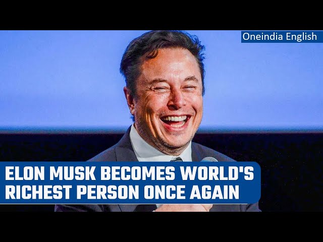 Elon Musk is once again the world's richest man