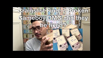 Cheapest Craigslist/Ebay finds! 7 Gameboys DMG for $55!  BROKEN? will they work?fix #GameboyGiveaway