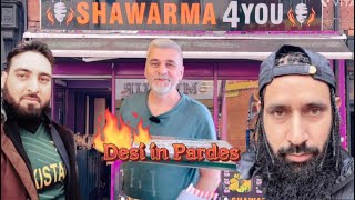 “Exploring Authentic Kurdish Shawarma 🥙 at a family- Owned  Takeaway- Restaurant