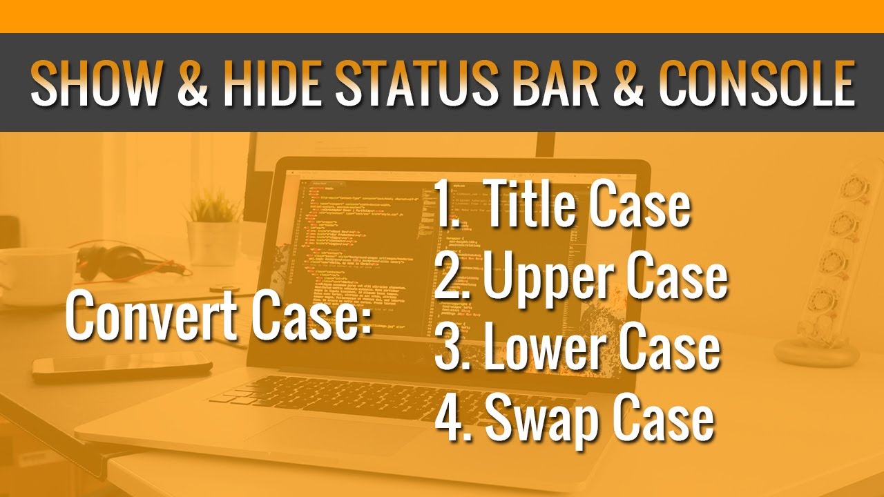 Hide commands. Hide commands