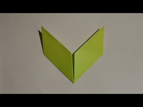 折り紙ランド Vol 236 茎と葉っぱの折り方 Ver 1 Origami How To Fold A Leaf Ver 1 Youtube