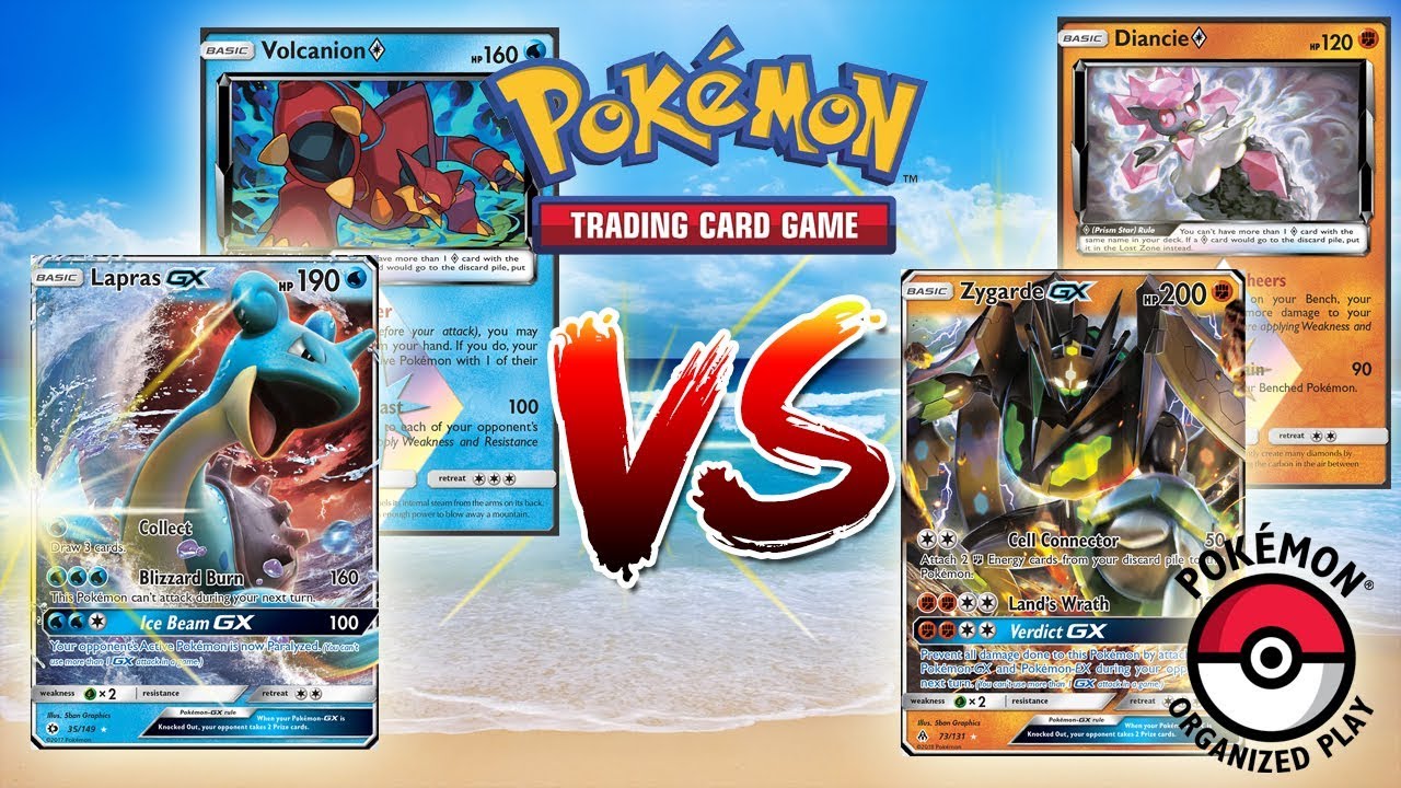 Top 32 Regionals Deck Lapras Gx Aqua Box Vs Zygarde Gx Pokemon Tcg Youtube