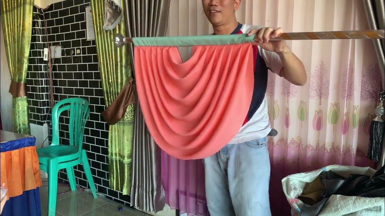 how to make eyelet curtains tutorialgordenchannel YouTube
