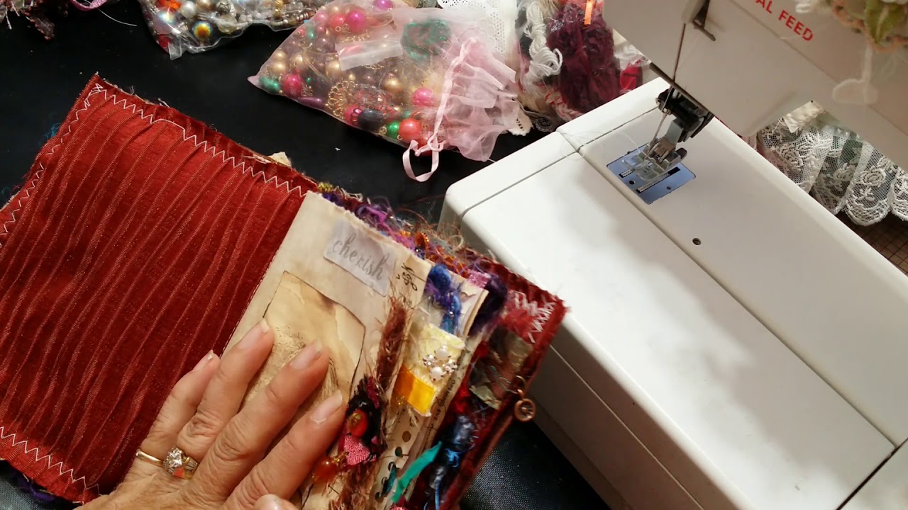 SOLD Gypsy Junk Journal ( purse size ) YouTube