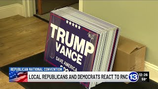 Local Republicans and Democrats react to RNC