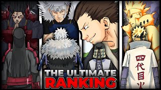 The Ultimate Hokage Ranking sageofthickcalves