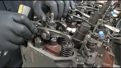 THE SECRET TO ADJUSTING VALVES ON DIESEL & INDUSTRIAL ENGINES TAUGHT BY OLD MECHANIC