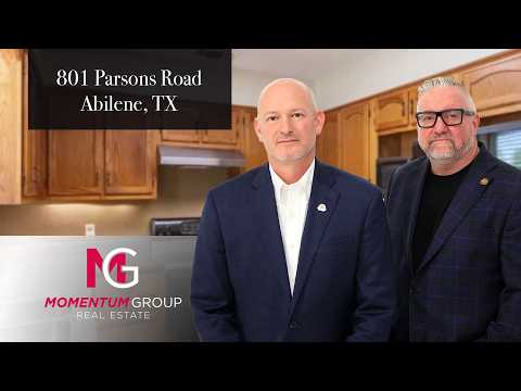 801 Parsons Road, Abilene, TX home video tour