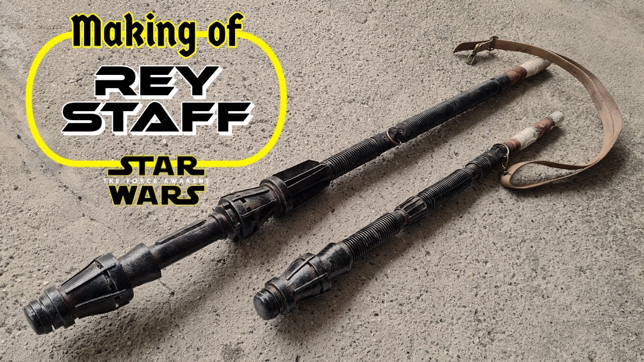 DIY | Rey's Staff (Eva Foam!) Star Wars Cosplay