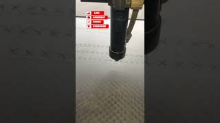 🔥 Clean Cross-Cut Laser Pattern in Action | Smooth Sheet Cutting Process ✨#laser #plotter