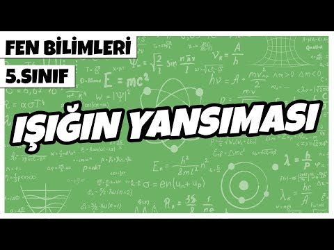 5. Sınıf Fen Bilimleri - Işığın Yansıması | 2022