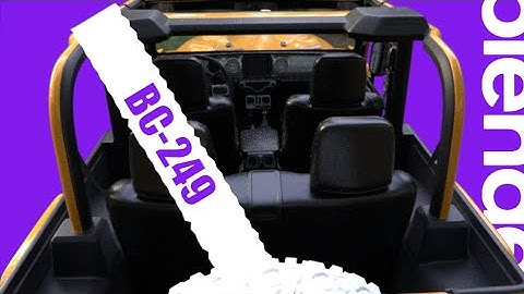 Baking a Jeep – Blender Workflow | Backctage Episode 249