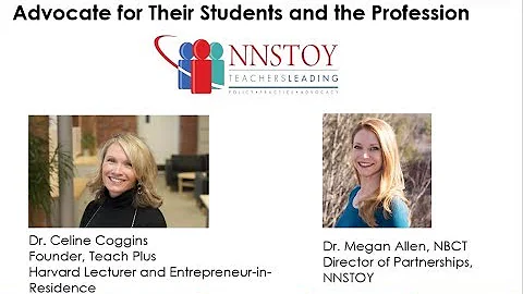 How Educators Can Be Heard -- Webinar featuring Ce...
