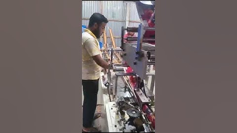 Double Shute or On-edge Wrapping machine