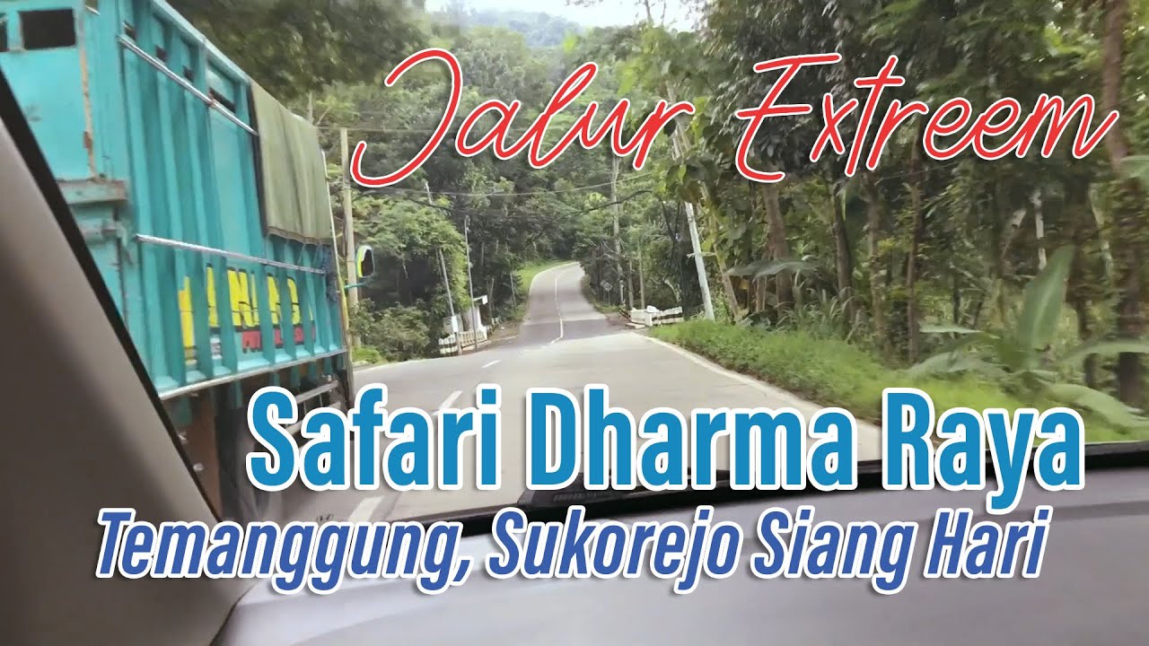 Jalur Extreem Temanggung - Sukorejo - Alas Roban I Jalurnya Safari Dharma Raya di siang hari