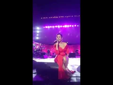 شيرين بفستان احمر ساخن وجمال بززها و رجليها المثيرة