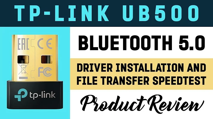Tp-Link Bluetooth 5.0 | File Transfer Speedtest | Driver Installation | Review