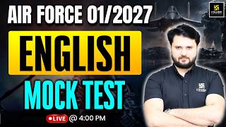Indian Air Force 01/2027 | English Mock Test | Defence Exam Practice Session | Vikas Sir screenshot 3