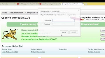 Java Tomcat reset or set username and password