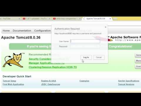Java Tomcat reset or set username and password