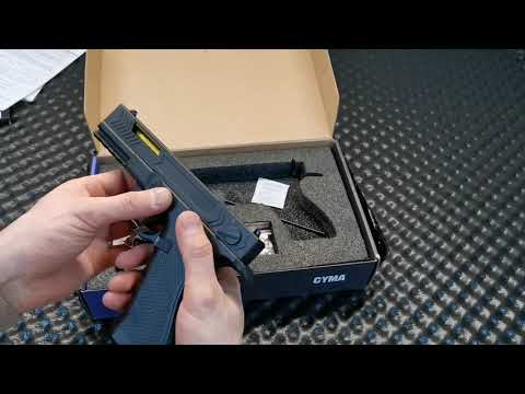 Распаковка Cyma Glock 18C custom AEP CM131S от Airsoft-RUS